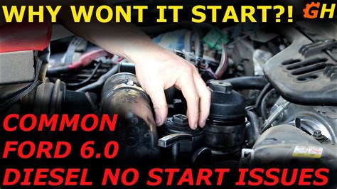 running compression test 6.0 powerstroke|6.0 powerstroke no start troubleshooting.